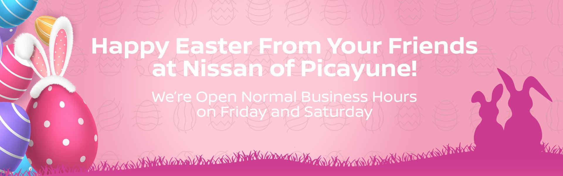 Happy Easter From Your Friends at Nissan of Picayune 